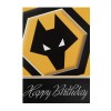 Crest Birthday Card