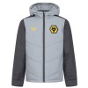 2023-24 Wolves Training Padded Bench Jacket - Jnr
