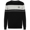 Molineux Stripe Knit Sweater - Black