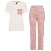 Wolves Cotton Pocket Pyjama Set - Women