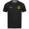 2024-25 Pre Match T-Shirt - Black/Gold - Junior