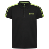 Progression Polo Black/Green - Junior