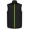 Progression Hybrid Gilet - Black/Green