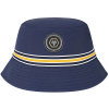 Terrace Stripe Bucket Hat - Navy