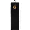 Golf towel - Black/Gold