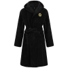 Coloured Crest Dressing Gown - Black - Kids