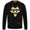 Christmas Fairisle Wolf Head Sweatshirt