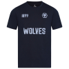 Wolves Graphic T-Shirt - Navy