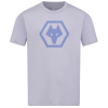 Wolves Graphic T-Shirt - Lavender - Junior