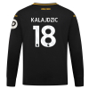 2024-25 Wolves Away Shirt - Junior - LS