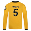 2025-26 Wolves Home Shirt - LS - Junior
