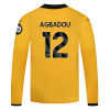 2025-26 Wolves Home Shirt - LS - Junior