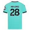 2025-26 Wolves Away Shirt - Junior