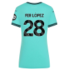 25-26 Wolves Pro Away Shirt - Womens
