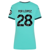 2025-26 Wolves Away Shirt - Womens