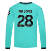 2025-26 Wolves Away Shirt - Junior - LS