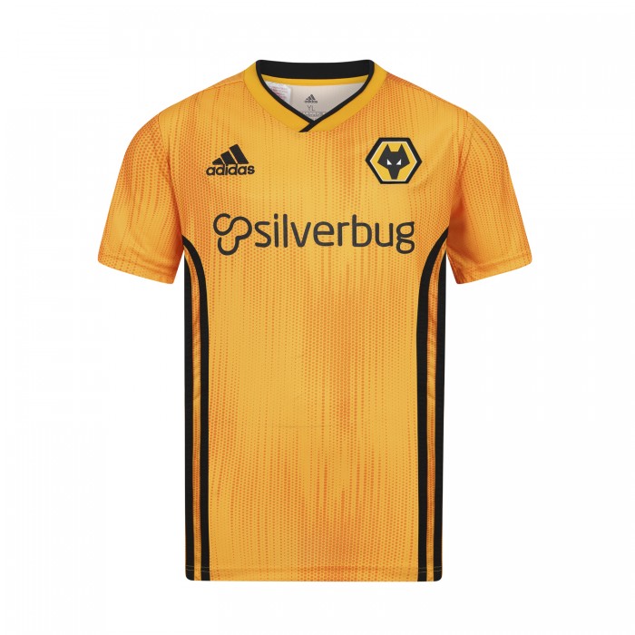 2019-20 Wolves Home Shirt - Junior 2019-20 Wolves Home Shirt - Junior
