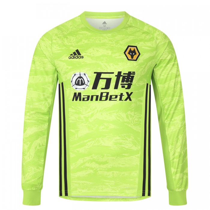 2019/20 Wolves Home Goalkeeper Shirt - Adult 2019/20 Wolves Home Goalkeeper Shirt - Adult