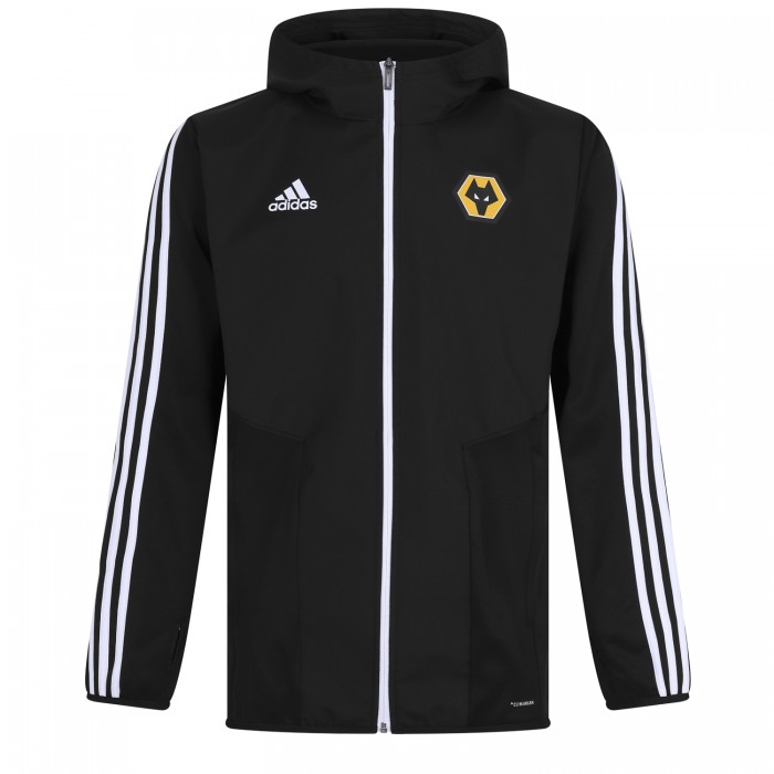 Wolves FC 2019-20 Matchday Warm Jacket - Black 