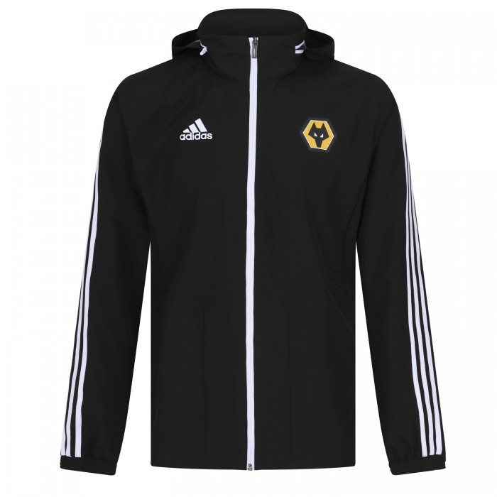 Wolves FC 2019-20 Matchday All Weather Jacket - Black