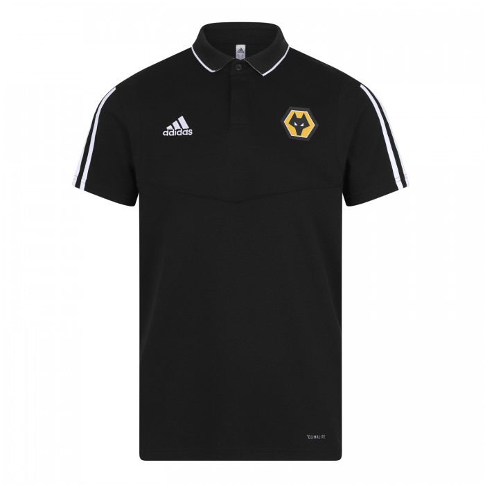Wolves FC 2019-20 Matchday Polo - Black 