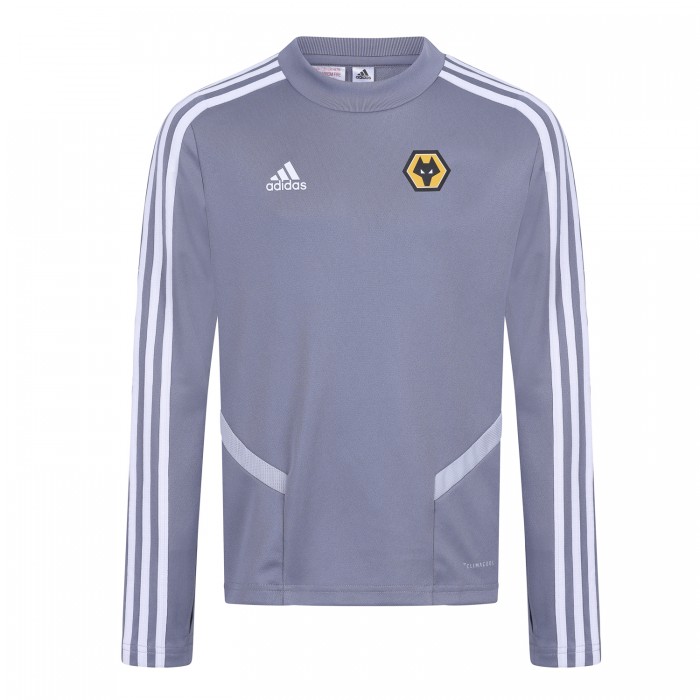 Wolves FC 2019-20 Training Midlayer - Grey - Junior Wolves FC 2019-20 Training Midlayer - Grey - Junior
