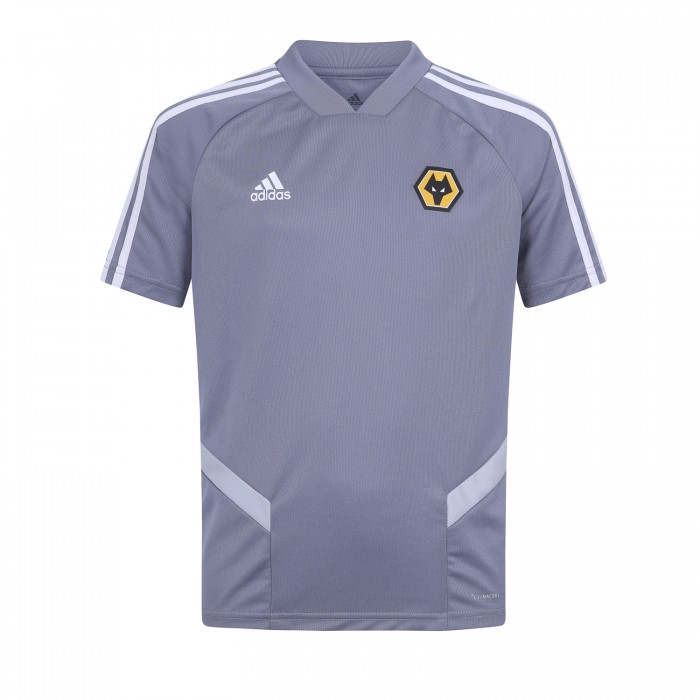 Wolves FC 2019-20 Training T-Shirt - Grey - Junior