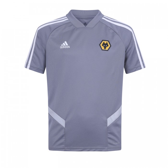 Wolves FC 2019-20 Training T-Shirt - Grey - Junior Wolves FC 2019-20 Training T-Shirt - Grey - Junior