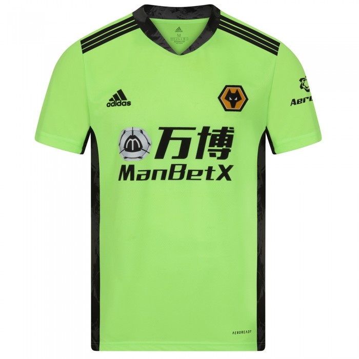 2020-21 Wolves Home SS Goalkeeper Shirt - Adult 2020-21 Wolves Home SS Goalkeeper Shirt - Adult