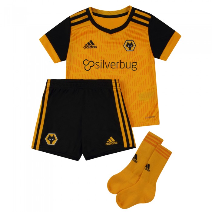 2020-21 Wolves Home Kit - Infant 2020-21 Wolves Home Kit - Infant