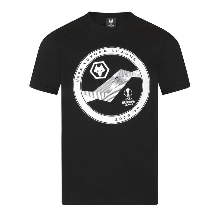 Europa League Icon T-Shirt - Black Europa League Icon T-Shirt - Black