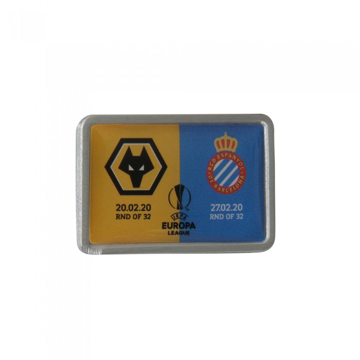 Europa League Round of 32 v Espanyol Pin Badge