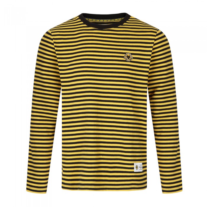 Wolves Fashion Striped long Sleeved Top Wolves Fashion Striped long Sleeved Top