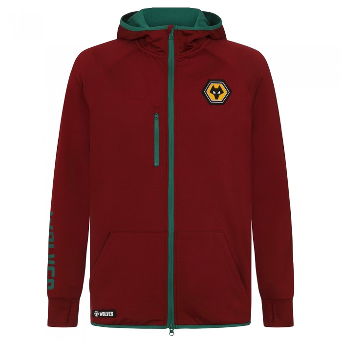 Progression Full Zip Hoodie - Red Progression Full Zip Hoodie - Red