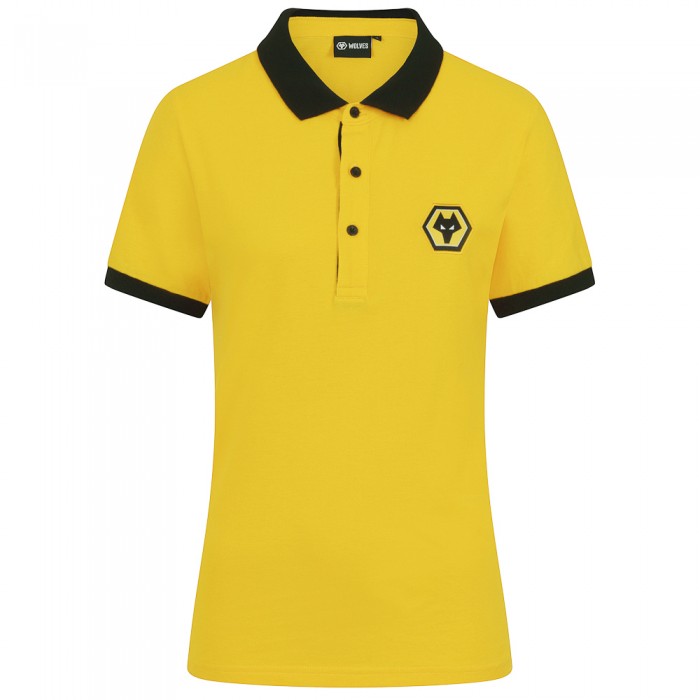 Essentials Polo - Gold - Womens Essentials Polo - Gold - Womens