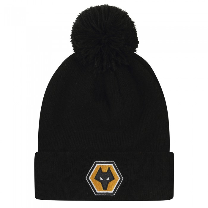 Premium Logo Bobble Hat - Black - Kids Premium Logo Bobble Hat - Black - Kids