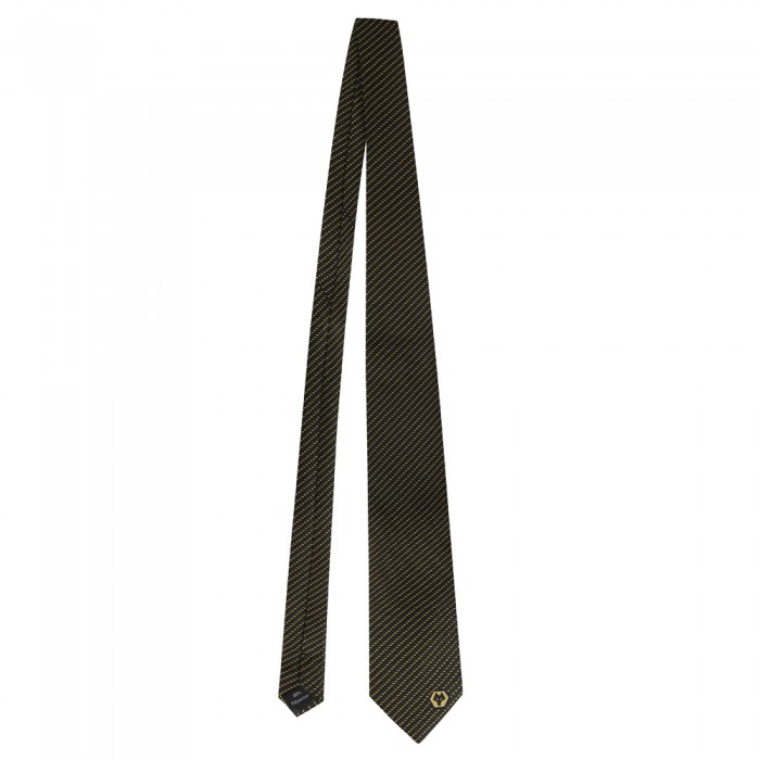 Silk Crest Tie - Black Silk Crest Tie - Black