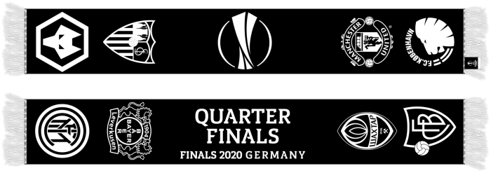 Europa League Quarter Finals Scarf