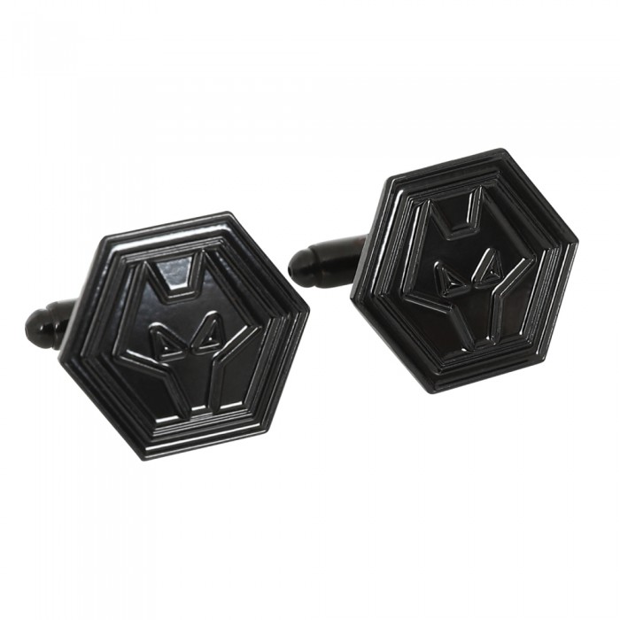 Crest Cufflinks - Black Crest Cufflinks - Black