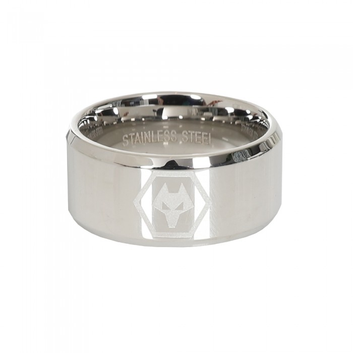 Crest Band Ring - Stainless Steel Crest Band Ring - Stainless Steel