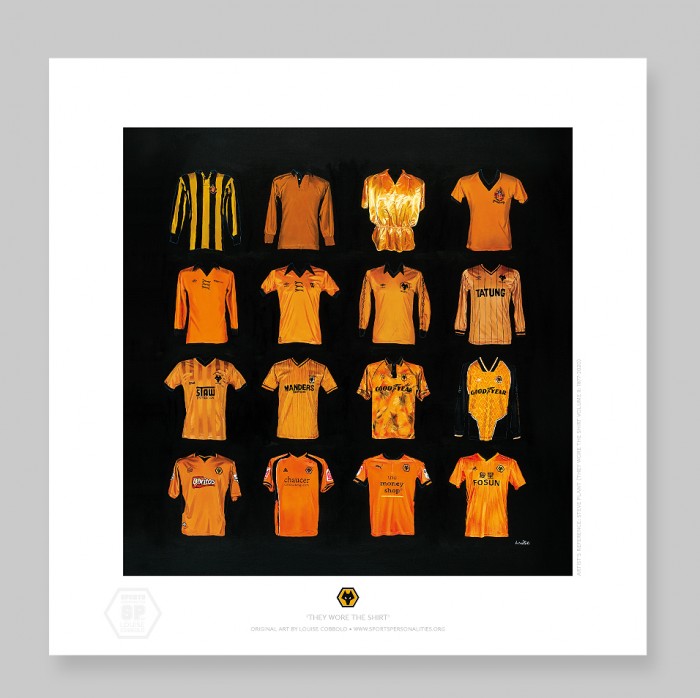 They Wore the Shirt - 40cm Square Print by Louise