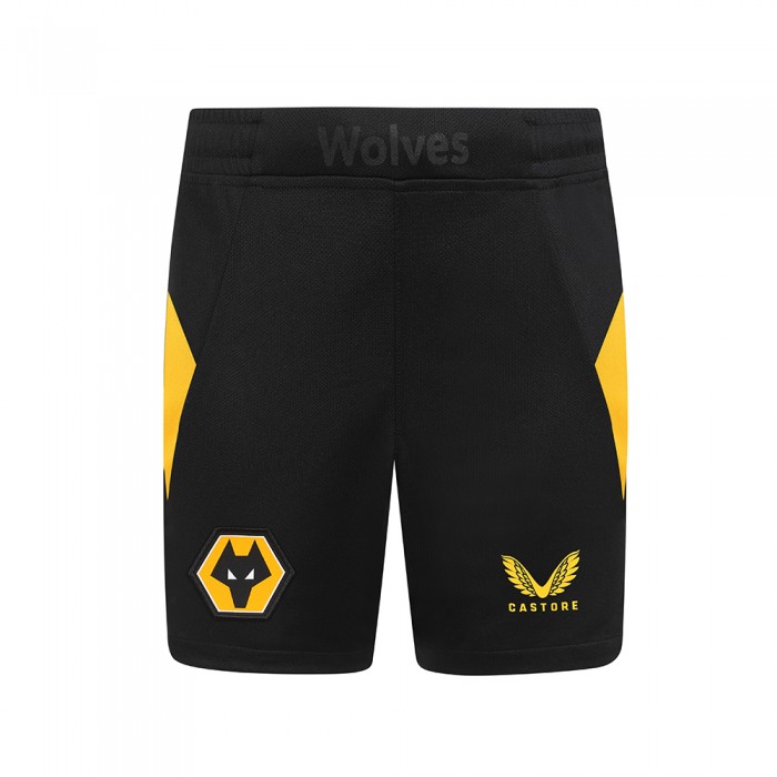 2021-22 Wolves Home Shorts - Junior 2021-22 Wolves Home Shorts - Junior