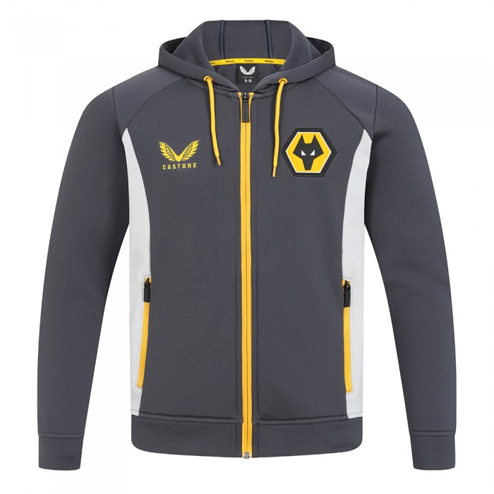 2021-22 Travel Hoodie - Charcoal - Junior 2021-22 Travel Hoodie - Charcoal - Junior