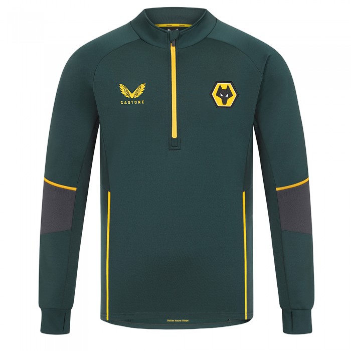 2021-22 Training 1/4 Zip Midlayer - Teal 2021-22 Training 1/4 Zip Midlayer - Teal