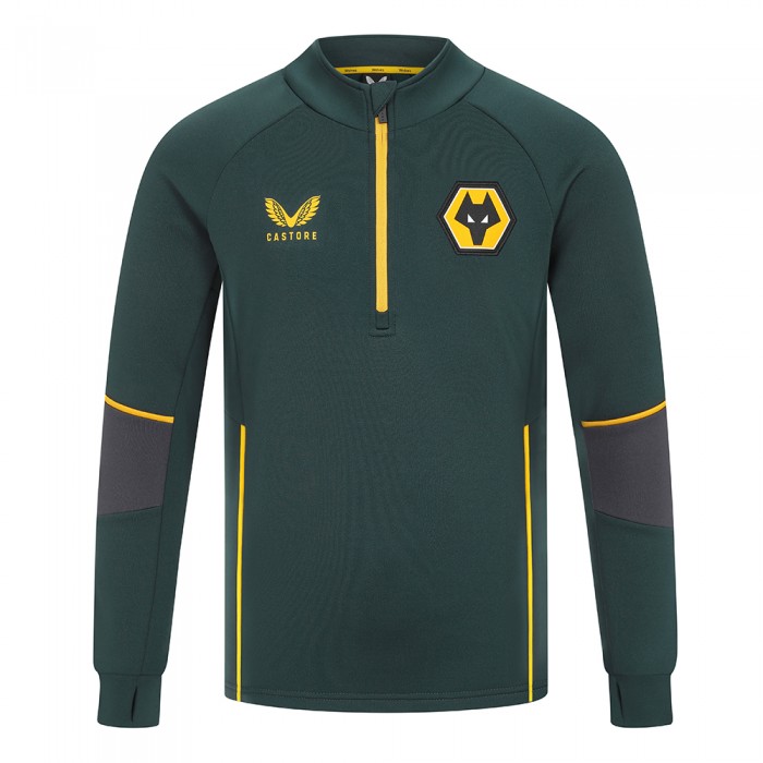 2021-22 Training 1/4 Zip Midlayer - Teal - Junior 2021-22 Training 1/4 Zip Midlayer - Teal - Junior