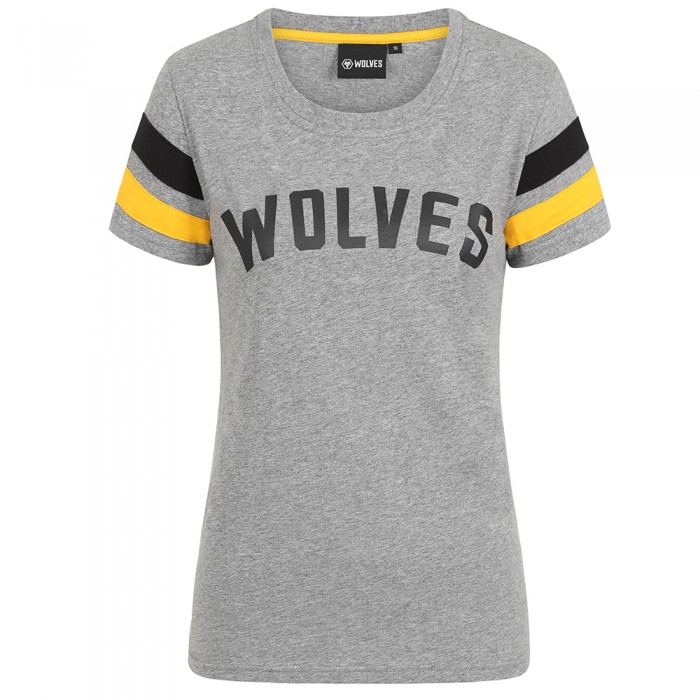 Essentials Large Crest T-Shirt - Grey - Womens Essentials Large Crest T-Shirt - Grey - Womens