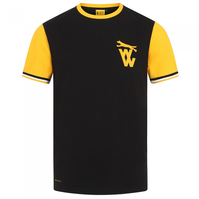 1877 Contrast Sleeve T-Shirt - Black 1877 Contrast Sleeve T-Shirt - Black