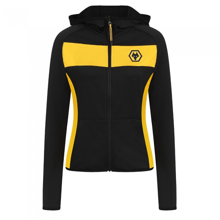 Progression Full Zip Hoodie - Black - Womens Progression Full Zip Hoodie - Black - Womens