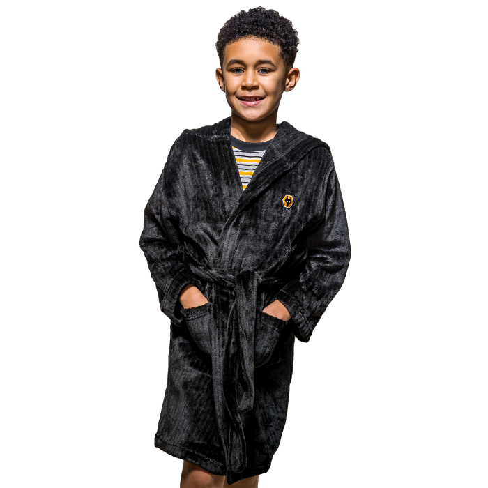 Wolves fleece junior dressing gown Wolves fleece junior dressing gown