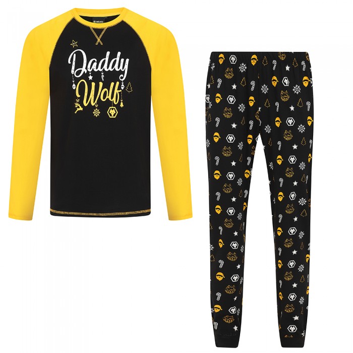 Daddy Wolf Pyjama Set - Mens